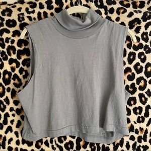 Los Angeles Apparel Cropped Turtleneck